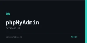 تثبيت PHPMyAdmin على خادم Nginx